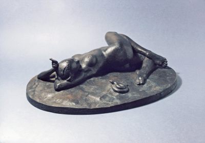 Erwachende (Bronze, 18 x 24 cm, 1994)