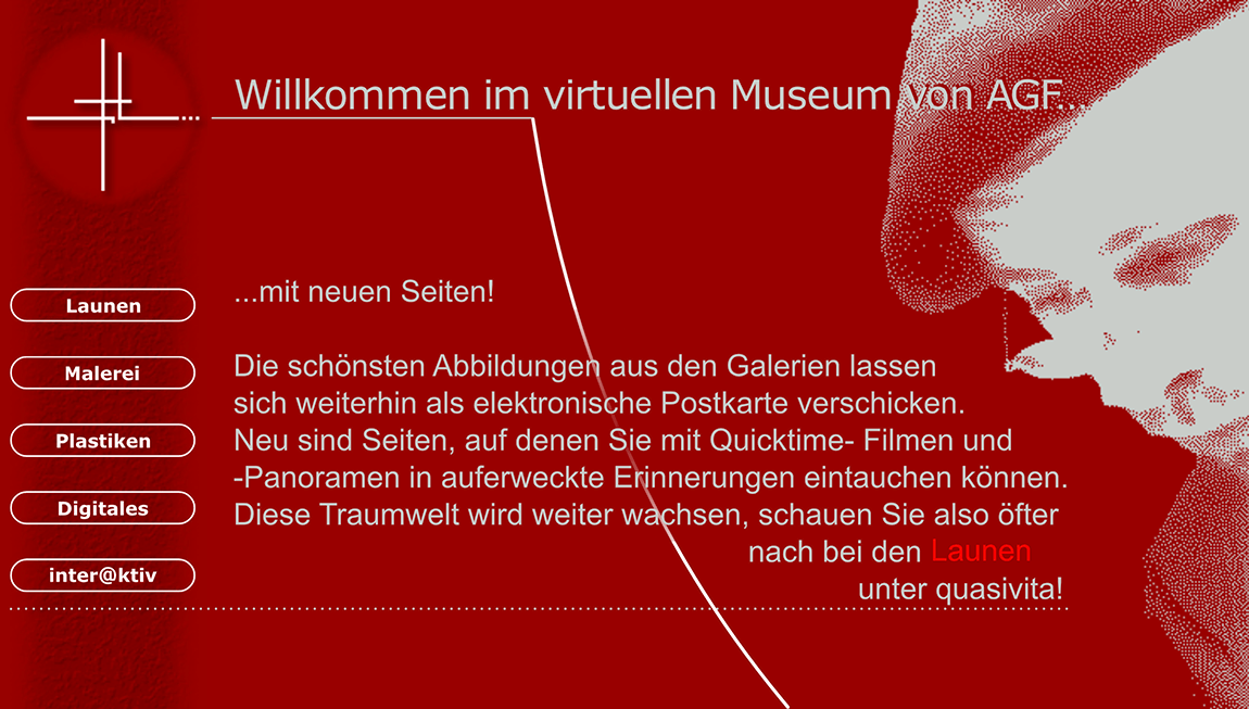 Screenshot old Site 20 years after